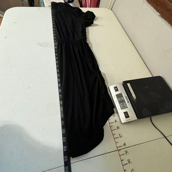 PerSeption Concept Black Short Sleeve Zip Front Dress Size S - Picture 7 of 9